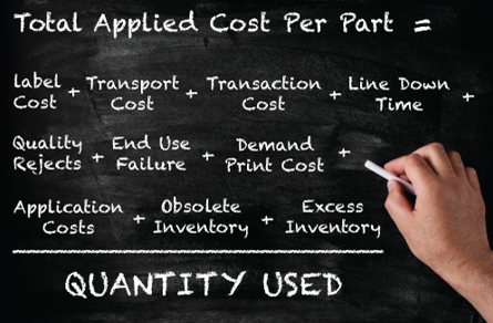 custom label cost